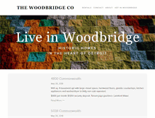 Tablet Screenshot of liveinwoodbridge.com